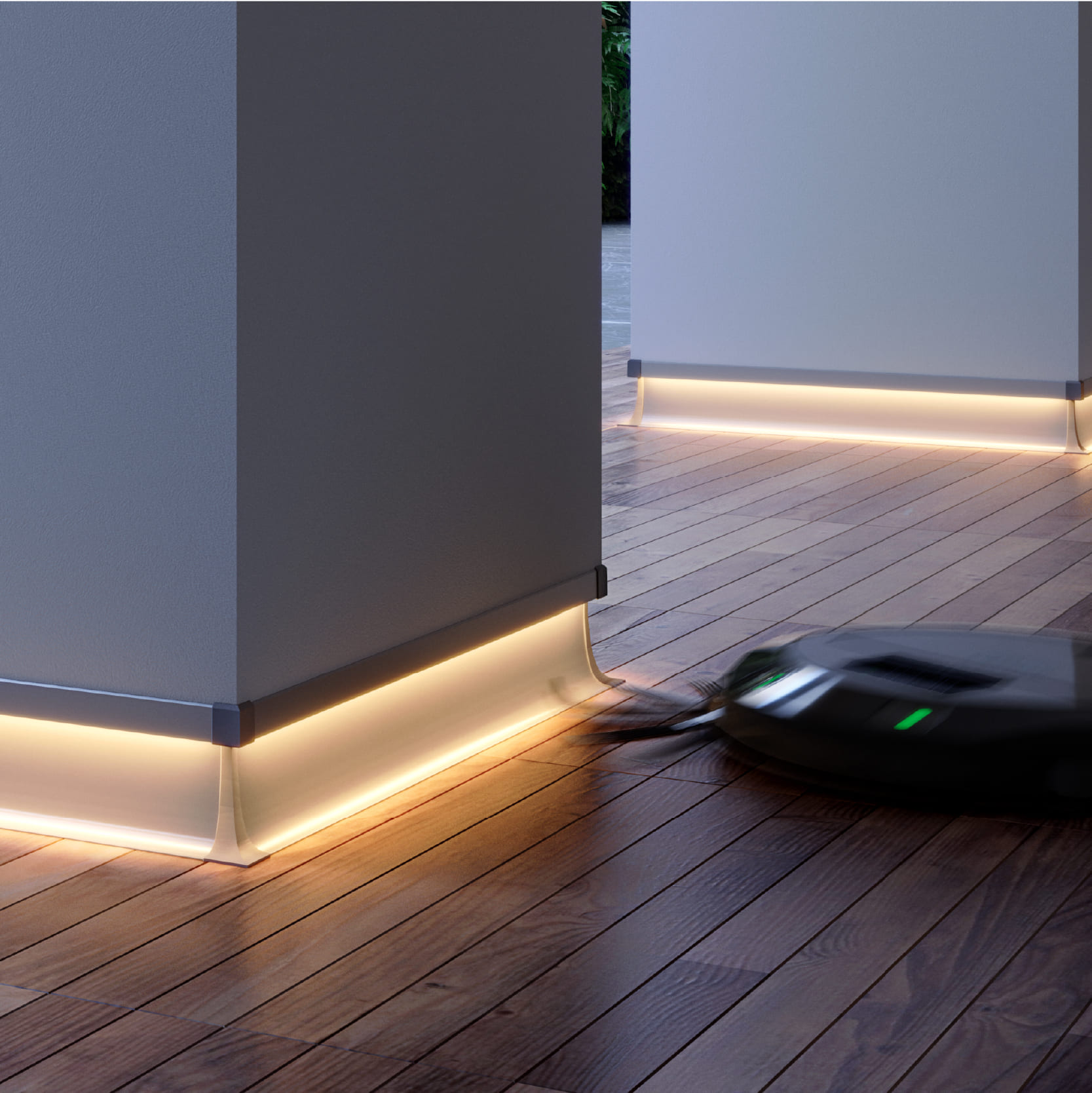  Light That Guides – Hidden KLUŚ Solutions for Passageways and Stairs