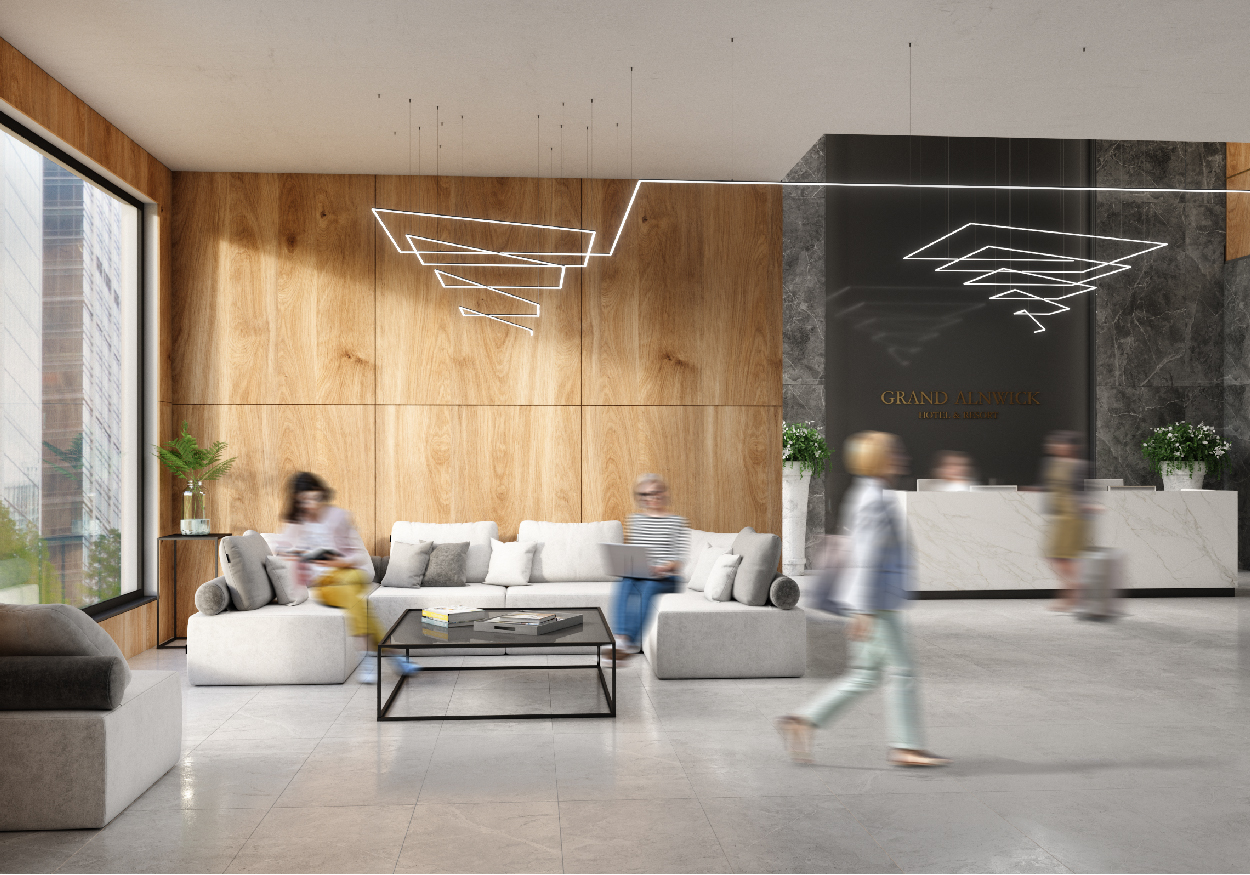 hotel-LED-streifen-fassadenbeleuchtung, nischenbeleuchtung-allgemeinbeleuchtung-funktionsbeleuchtung-m&ouml;belbeleuchtung-und- dekorative-beleuchtung